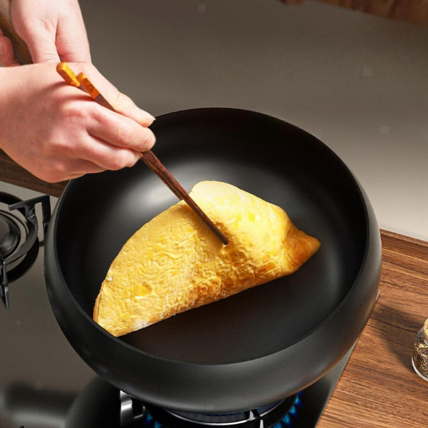 Cuyun Iron Wadjan – Eisen-Wok mit natürlicher Antihaftwirkung
