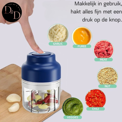 ChopMate – Elektrische mini groentesnijder