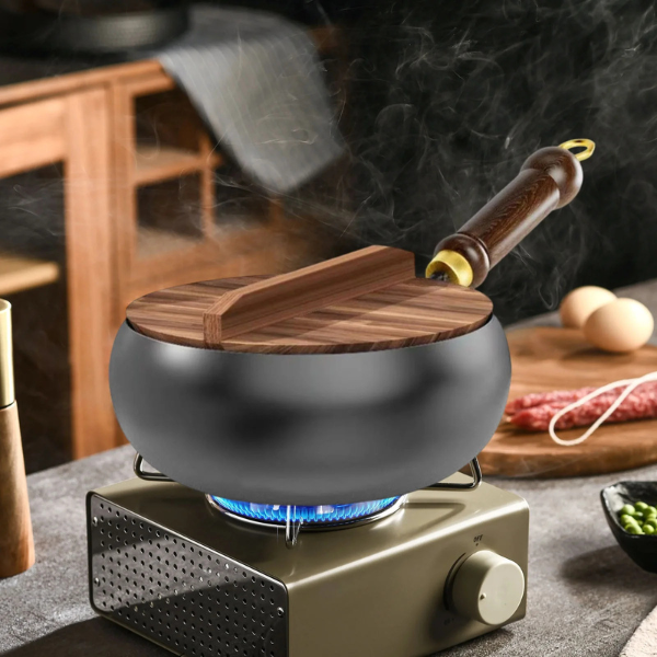 Cuyun Iron Wadjan – Eisen-Wok mit natürlicher Antihaftwirkung