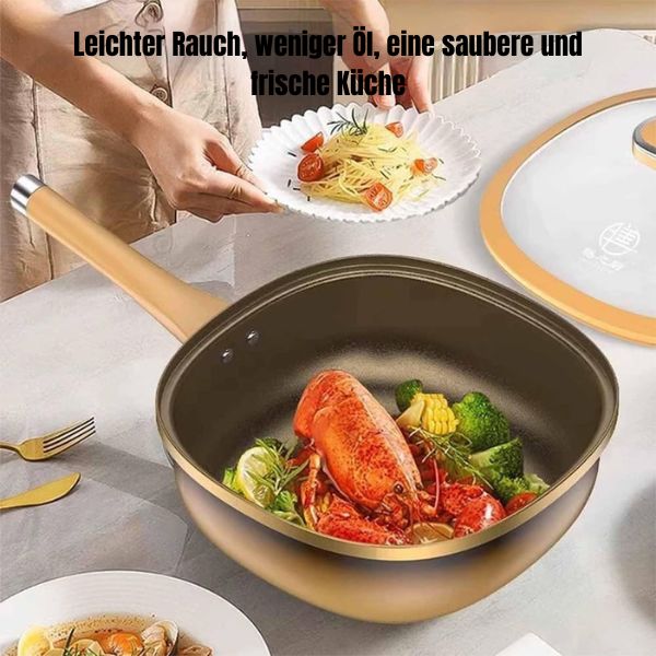 Culinara™ Titanium 12-inch Nonstick Pan with Lid