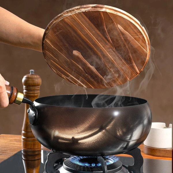Cuyun Iron Wadjan – Eisen-Wok mit natürlicher Antihaftwirkung