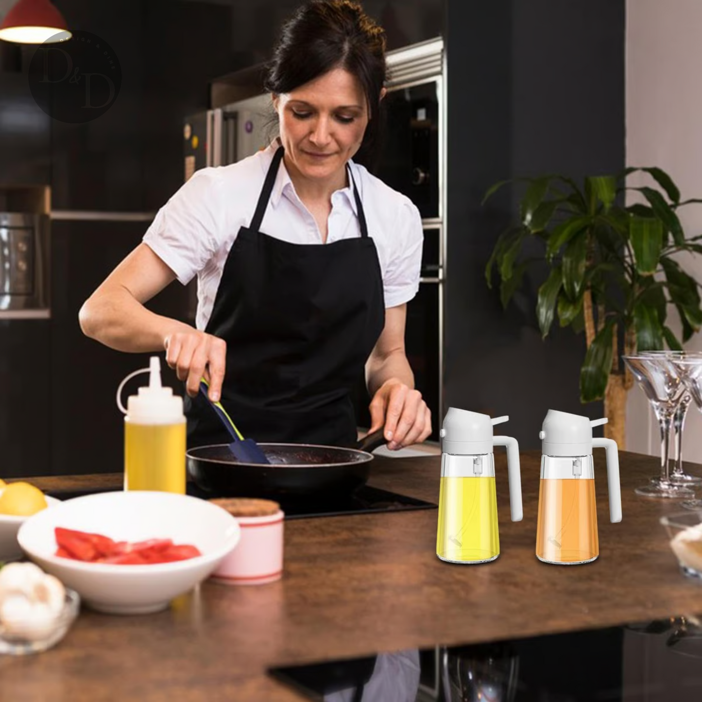 Nebulizador del chef - 1 + 1 GRATIS - spray de aceite 2 en 1