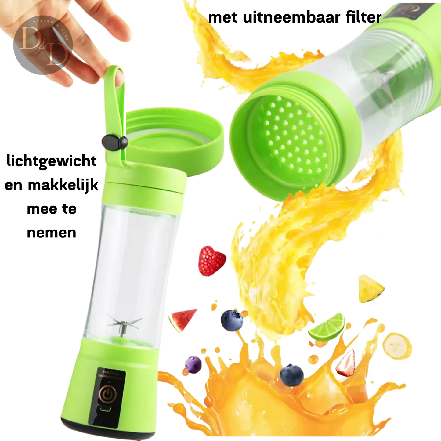 MixCup Pro - Portable USB Rechargeable Blender Cup