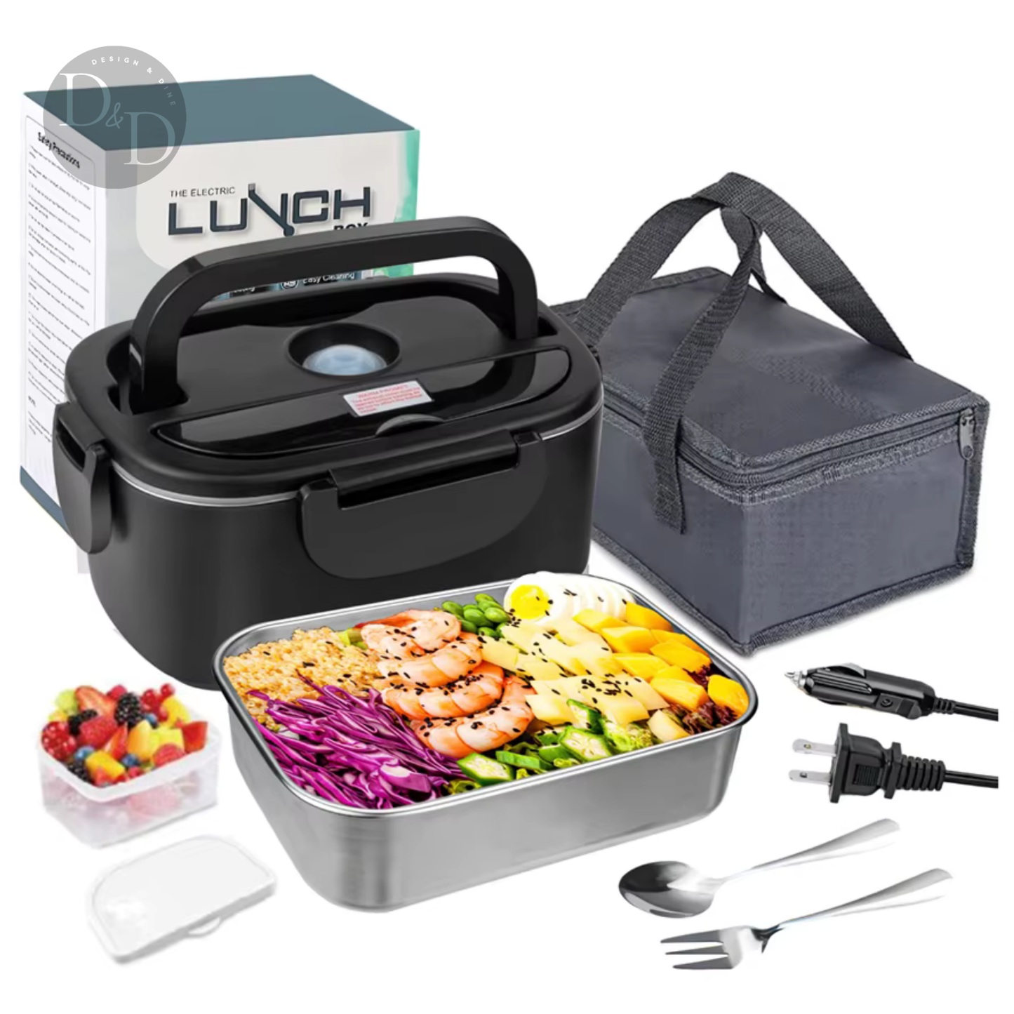Heat & Eat - Elektrisch verwarmde lunchbox
