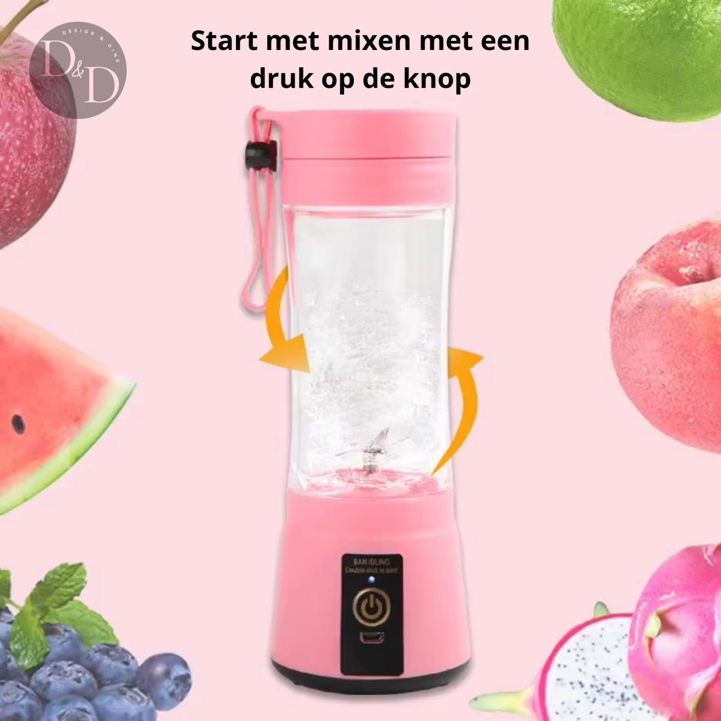 MixCup Pro - Portable USB Rechargeable Blender Cup