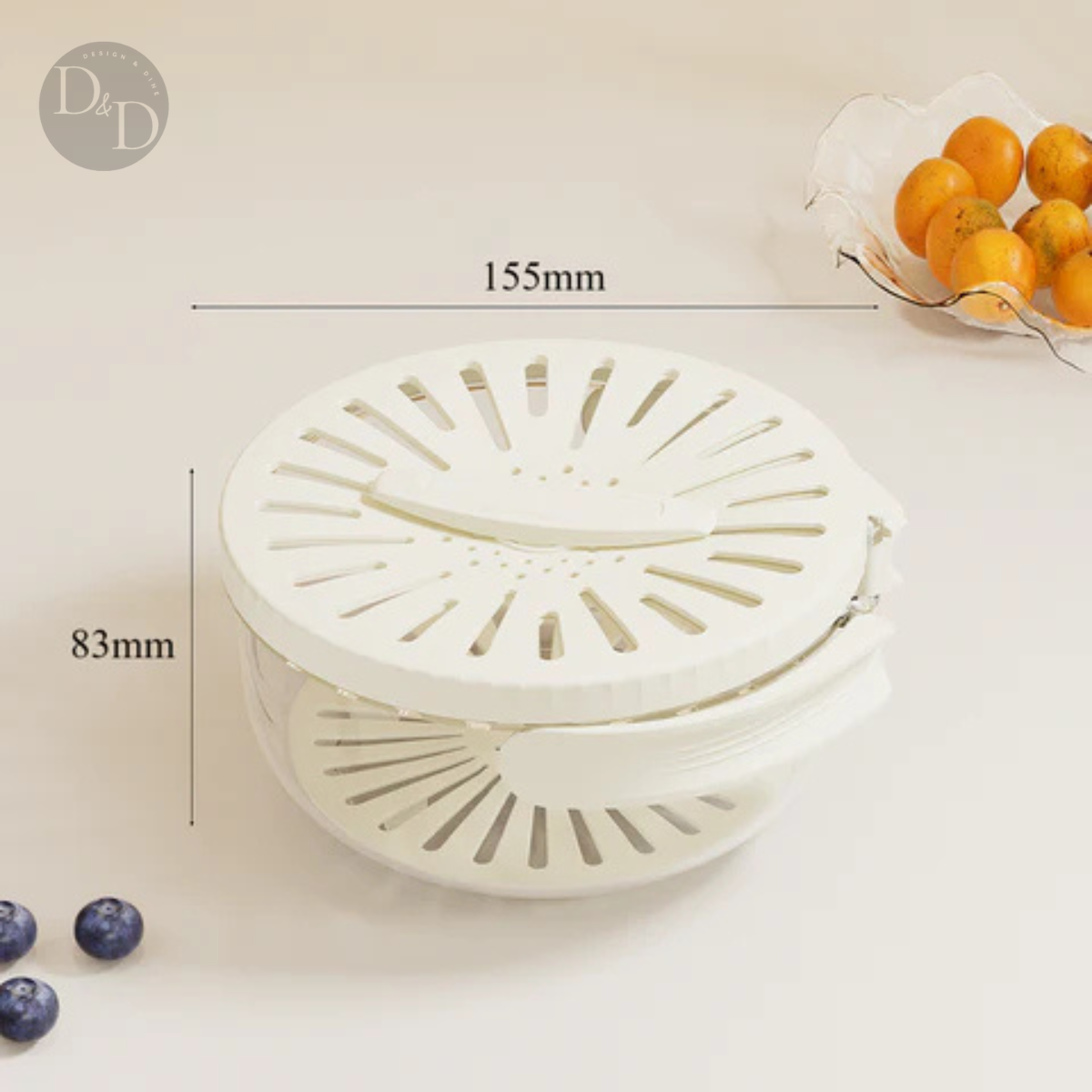 Fruitainer - 1 + 1 FREE - Rinse, take with you, and store