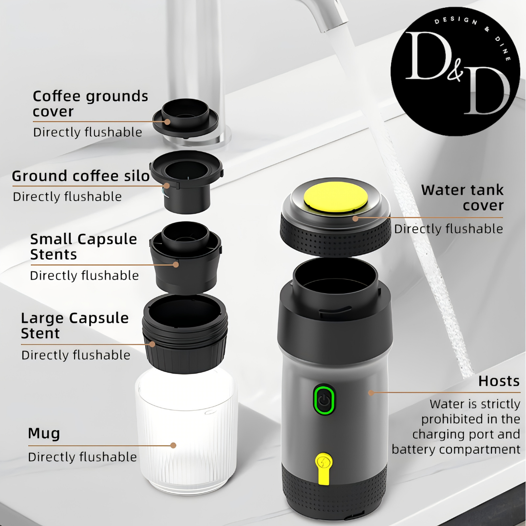 Brew on the go - draadloze koffiemachine