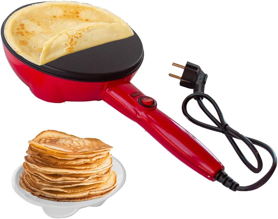 Quick crepes pan - bake perfect pancakes in less than 30 seconds
