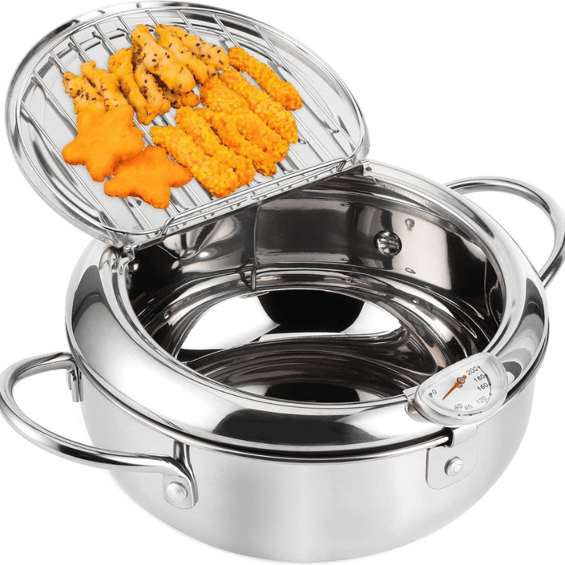 Fritteuse mit Temperaturkontrolle