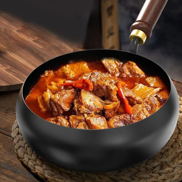 Cuyun Iron Wadjan – Eisen-Wok mit natürlicher Antihaftwirkung