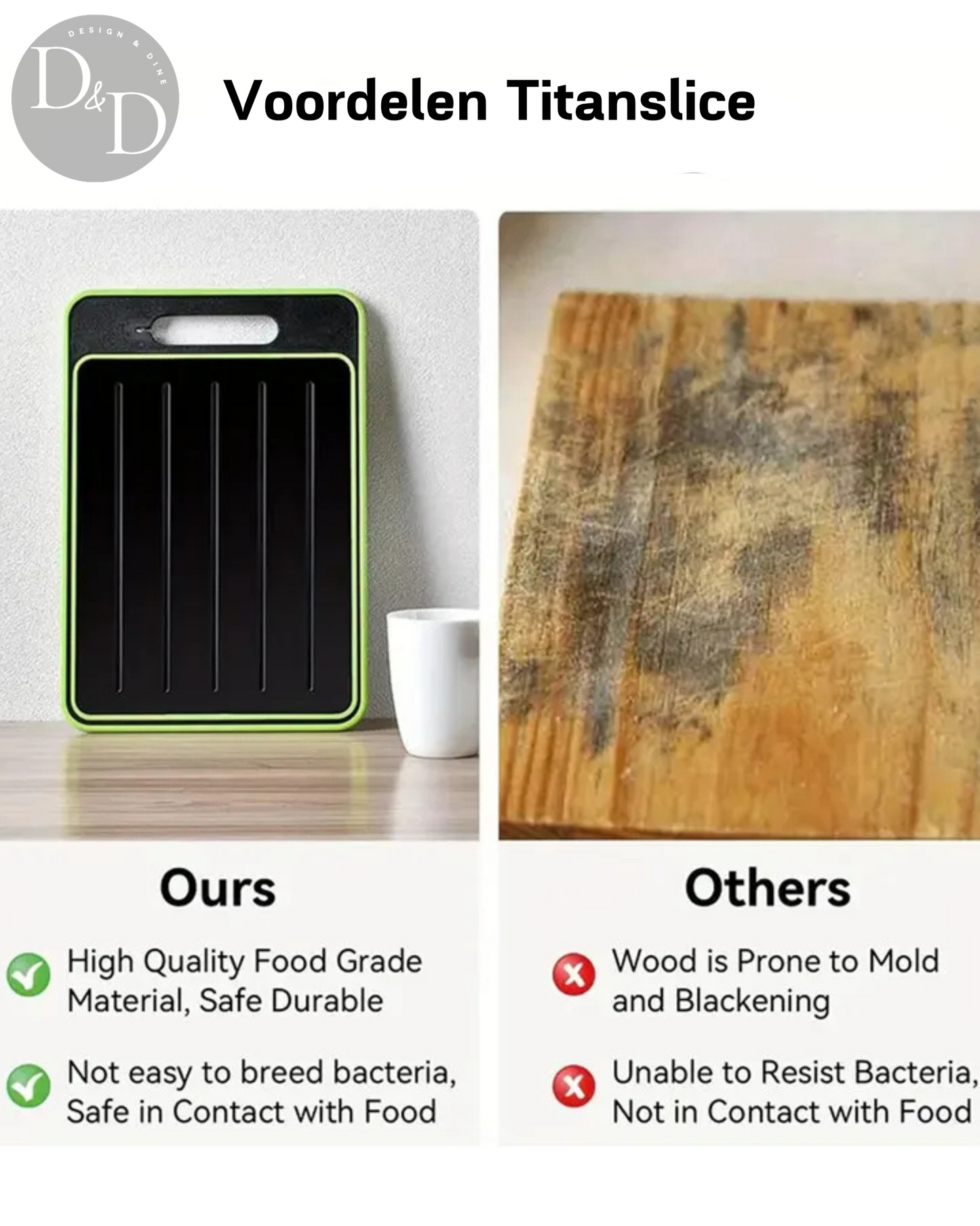 MultiPrep - de 4 in 1 defrost snijplank