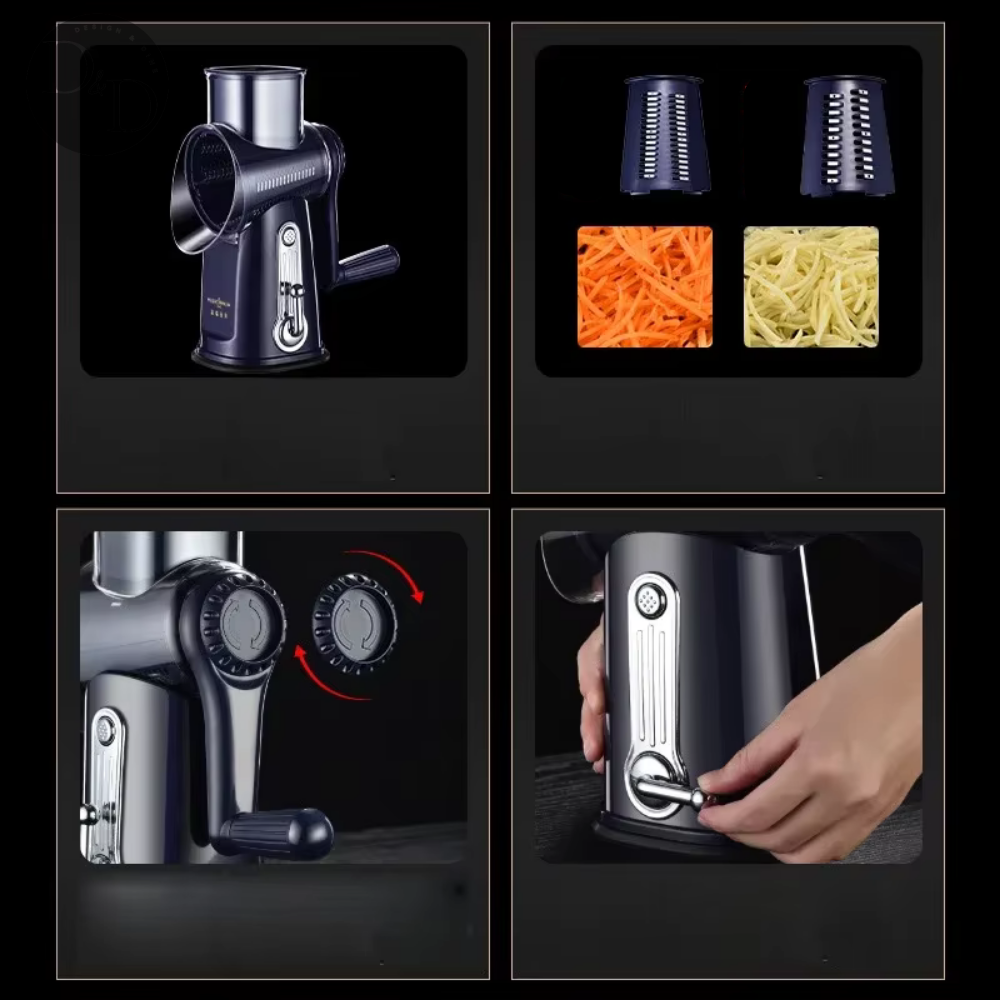 Tritatutto rotante - utensile da cucina 5 in 1