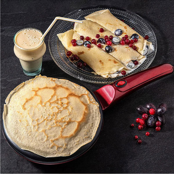 Quick crepes pan - bake perfect pancakes in less than 30 seconds
