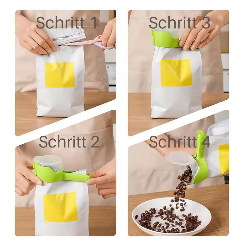 EcoSeal-Verschlussclips für Lebensmittelbeutel