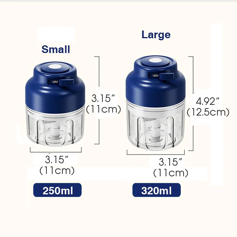 ChopMate – Elektrische mini groentesnijder