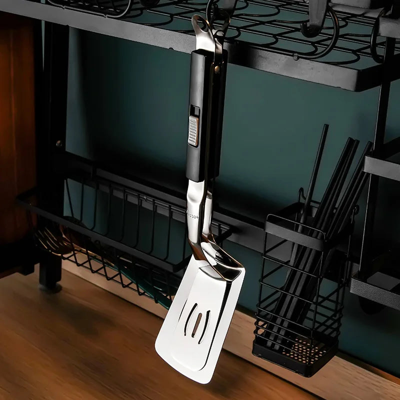 Grip and flip 2 in 1 BBQ tong