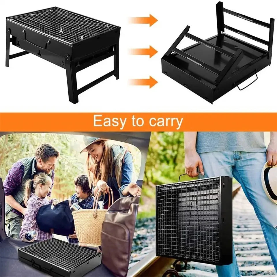 GrillMate - Barbecue da viaggio pieghevole