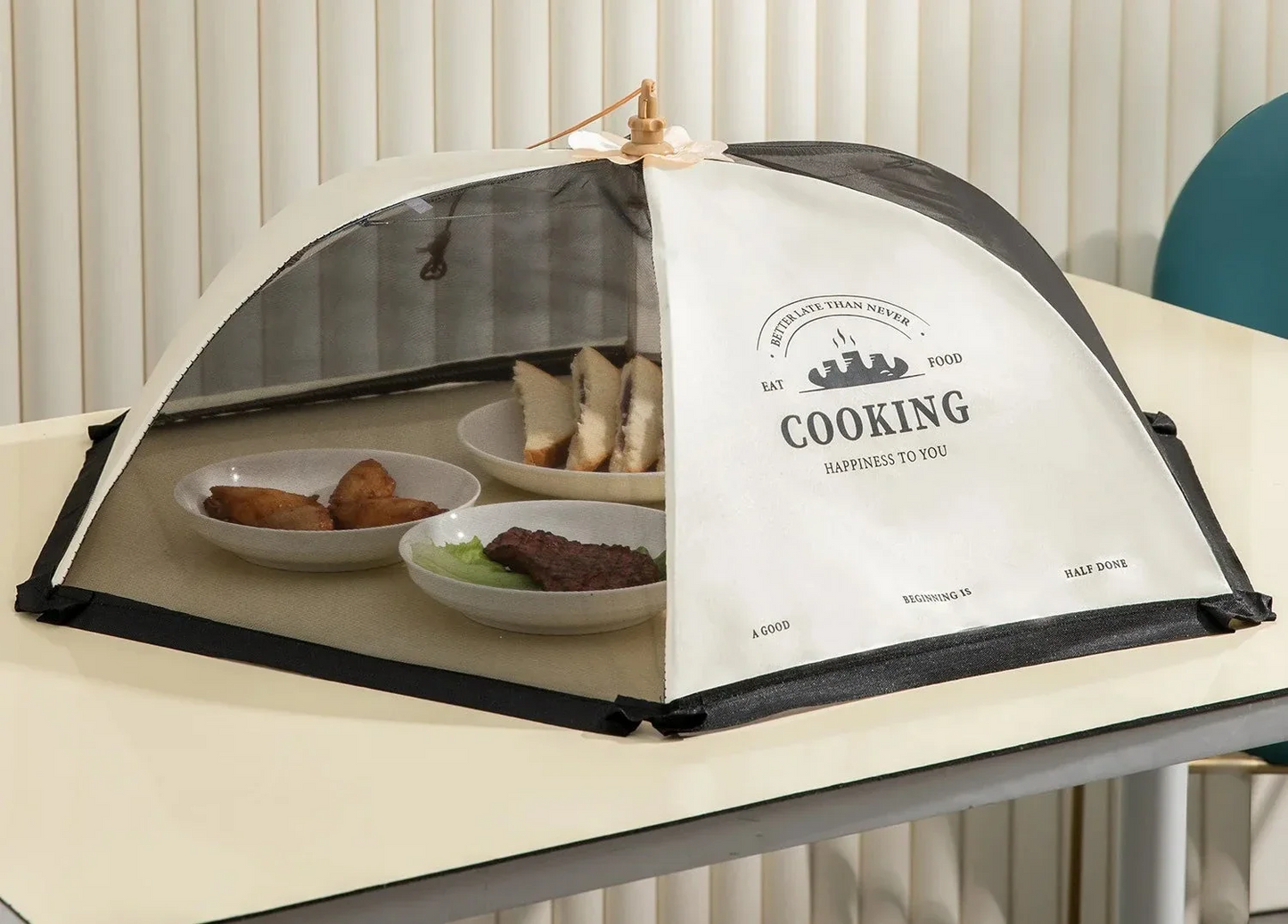 Coperture Pieghevoli per Alimenti – Protezione efficace e elegante contro gli insetti