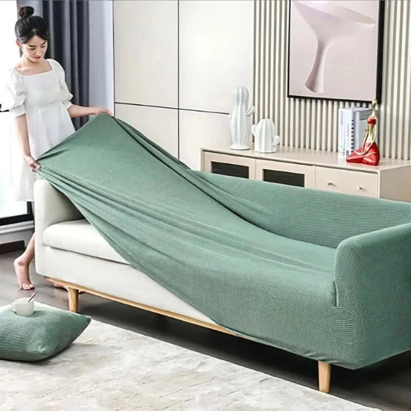 CozyShield Stretch-Sitzbankbezug – Jacquard Elastisch