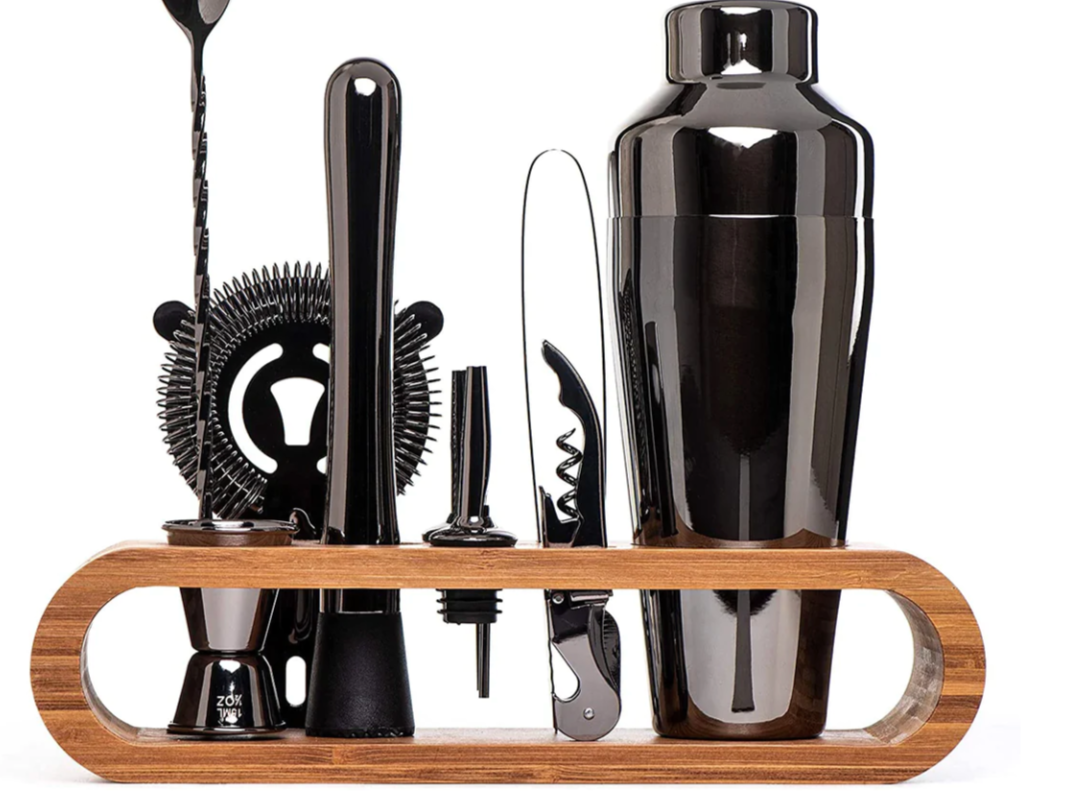 Luxuriöses Metall-Bar-Set