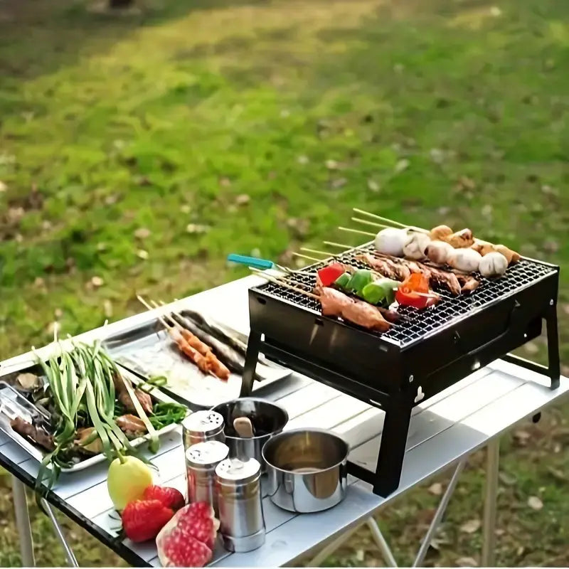 GrillMate - Barbecue da viaggio pieghevole