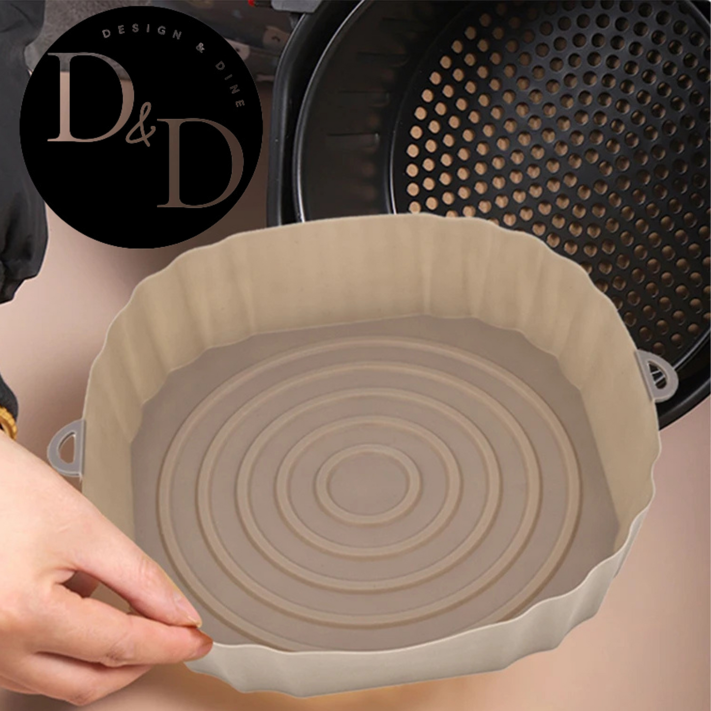 ChefFlex – Herbruikbare airfryer Siliconen schaaltjes