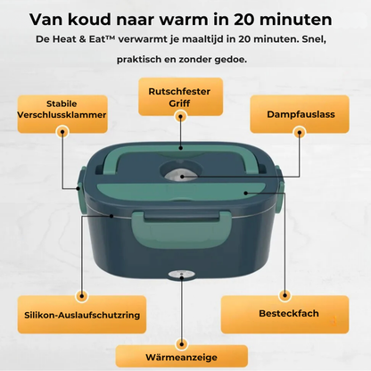 Warm & Essen - Elektrisch beheizte Lunchbox
