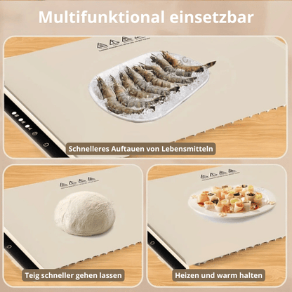 Stayhot – Elektrisch beheizte Tischunterlage