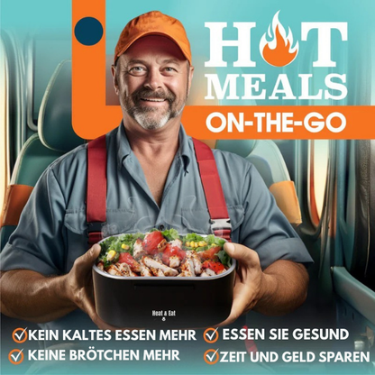Warm & Essen - Elektrisch beheizte Lunchbox