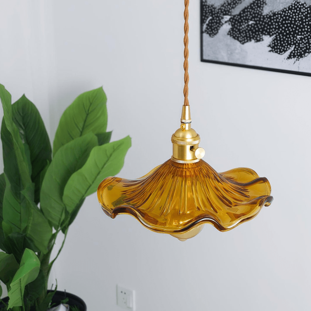 HibiscusGlow LED-Blumenastlampe