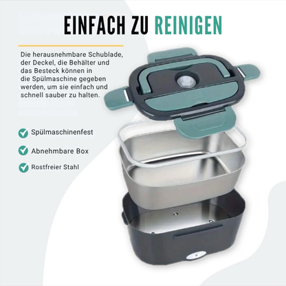Heat & Eat – Elektrisch beheizbare Lunchbox