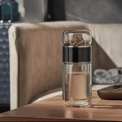 TeaNGo - Glas Tee Infuser Flasche