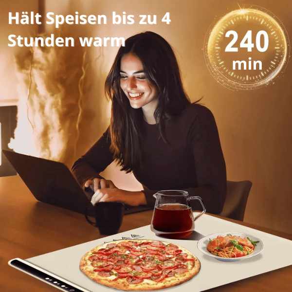 Stayhot – Elektrisch beheizte Tischunterlage