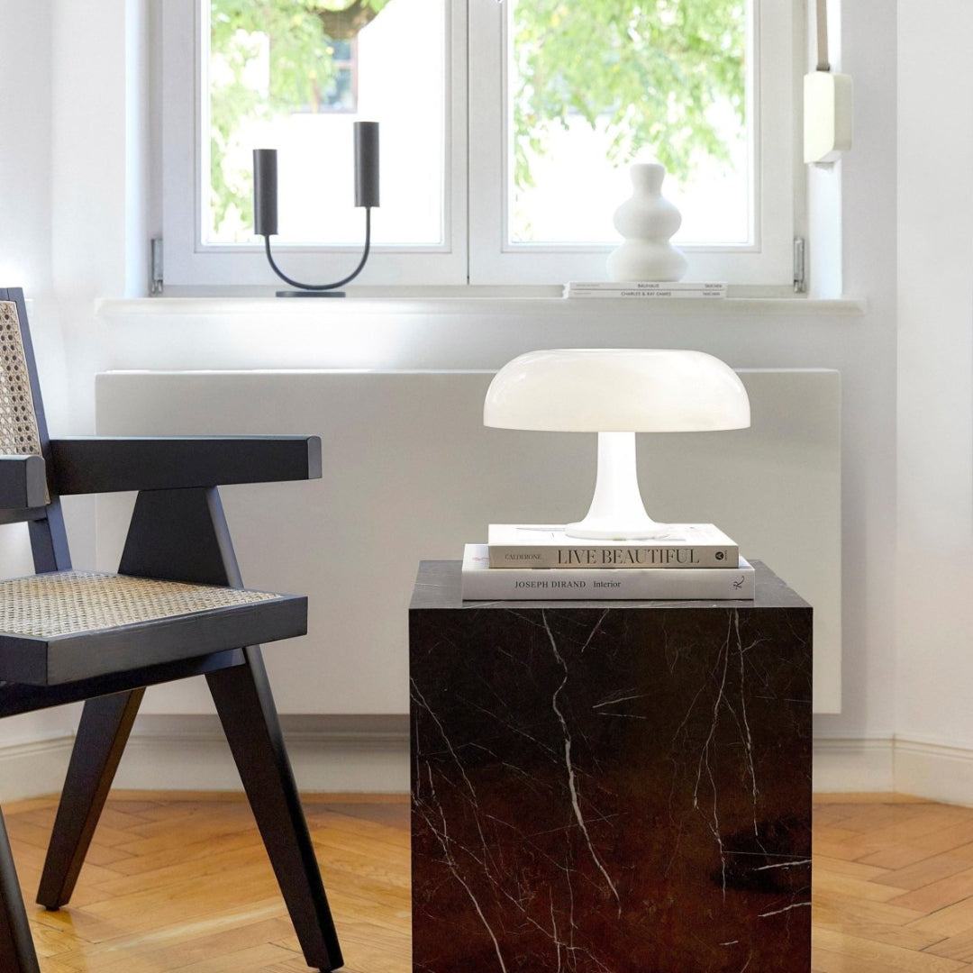 RetroGlow Pilz-Tischlampe – italienisch inspirier