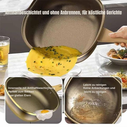 Culinara™ Titan-Antihaftpfanne mit 12 Zoll Durchmesser und Deckel