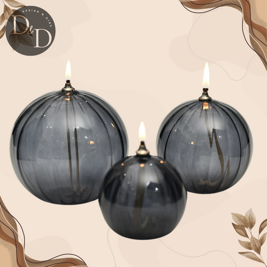 Smokey candle - Available in three sizes
