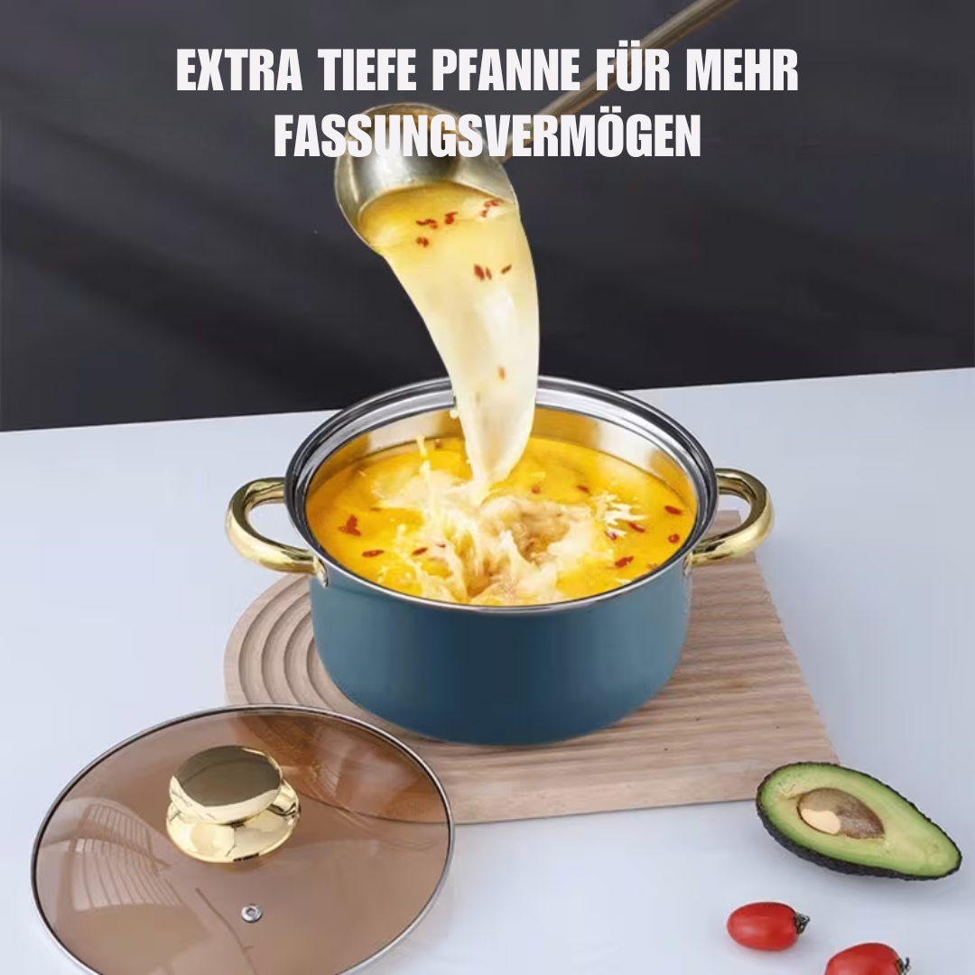 Aurum - 12-teilige Pfannenset