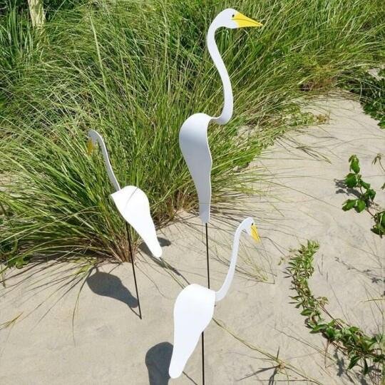 Flamingo-Gartenornament – wetterfest