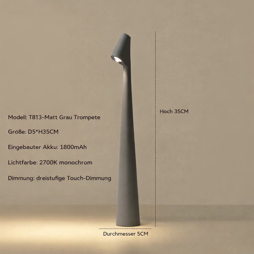 SydneyGlow LED-Tischleuchte – dimmbar