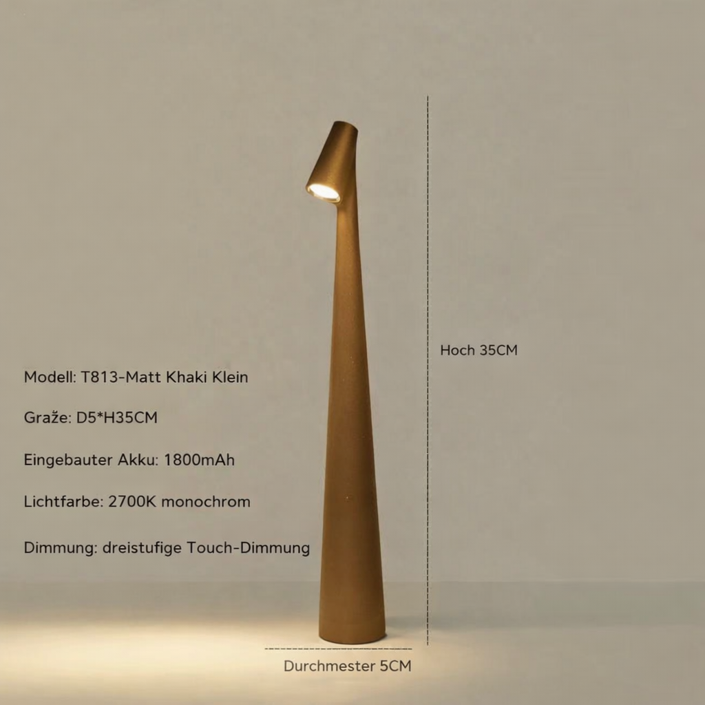 SydneyGlow LED-Tischleuchte – dimmbar