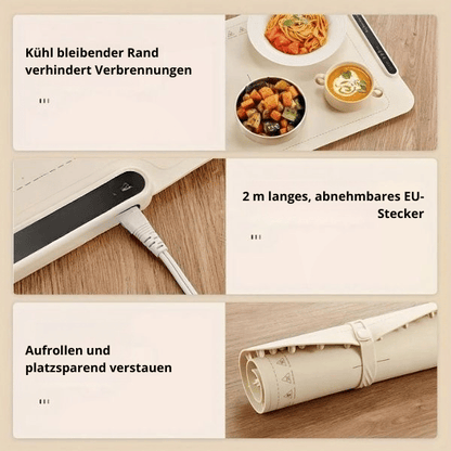 Stayhot – Elektrisch beheizte Tischunterlage