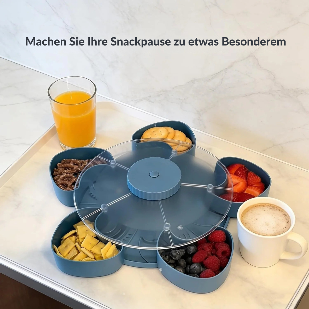 SpinServe-Snackschale Mit Fächern