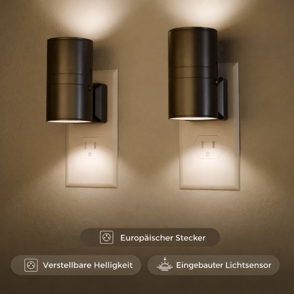 LumiCylinder Plug-in LED-Nachtlicht