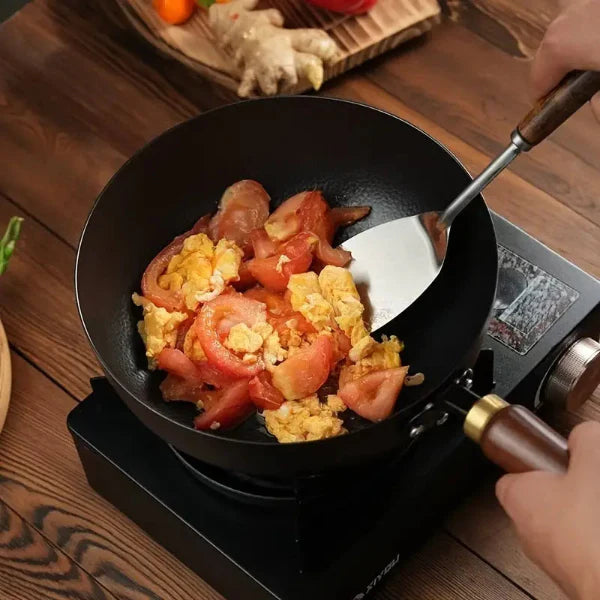 Cuyun Iron Wadjan – Eisen-Wok mit natürlicher Antihaftwirkung