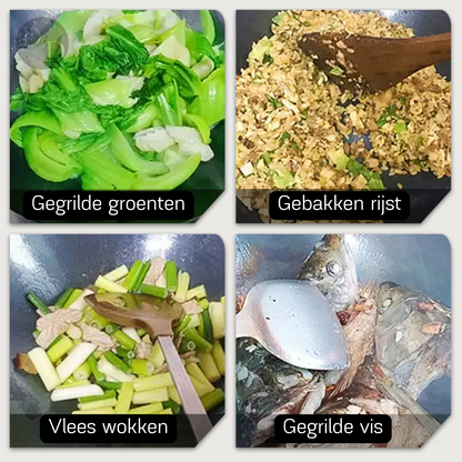 Cuyun Wok - Antiaderente per tutta la vita senza rivestimento nocivo