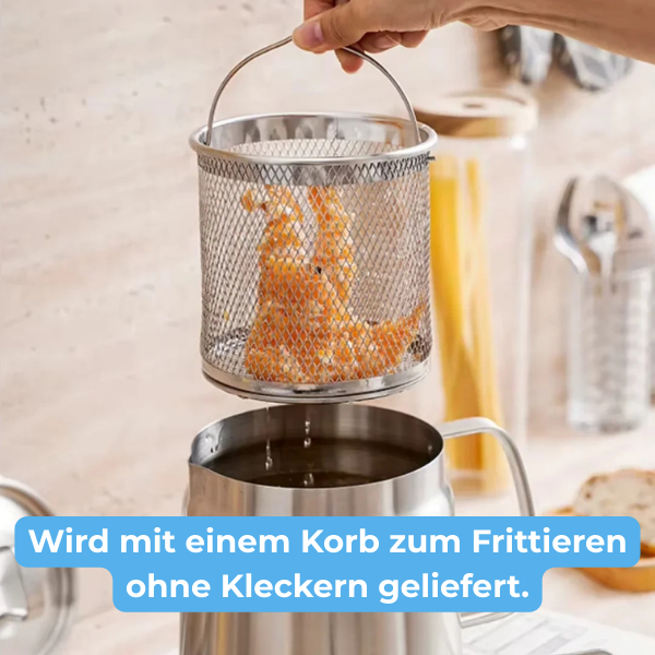 SteelFry Fritteuse mit integriertem Ölfilter