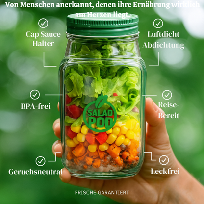Salad Pod – Frische Salate für unterwegs