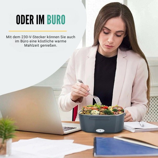 Heat & Eat – Elektrisch beheizbare Lunchbox