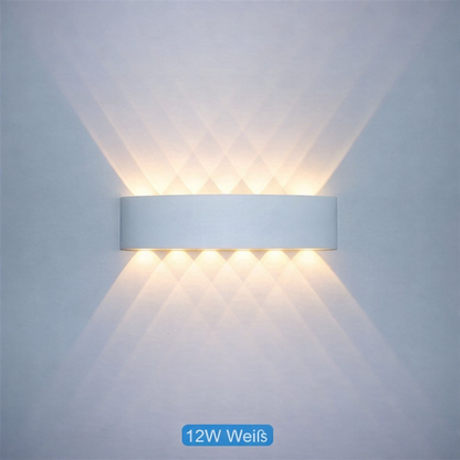 AeroGlow LED-Wandleuchte – Wetterfest