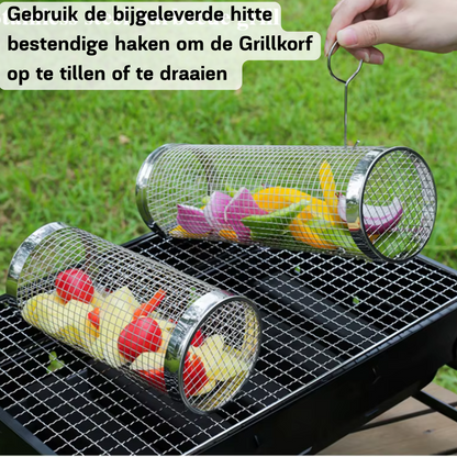 BBQ basket - Nothing falls through your grill anymore